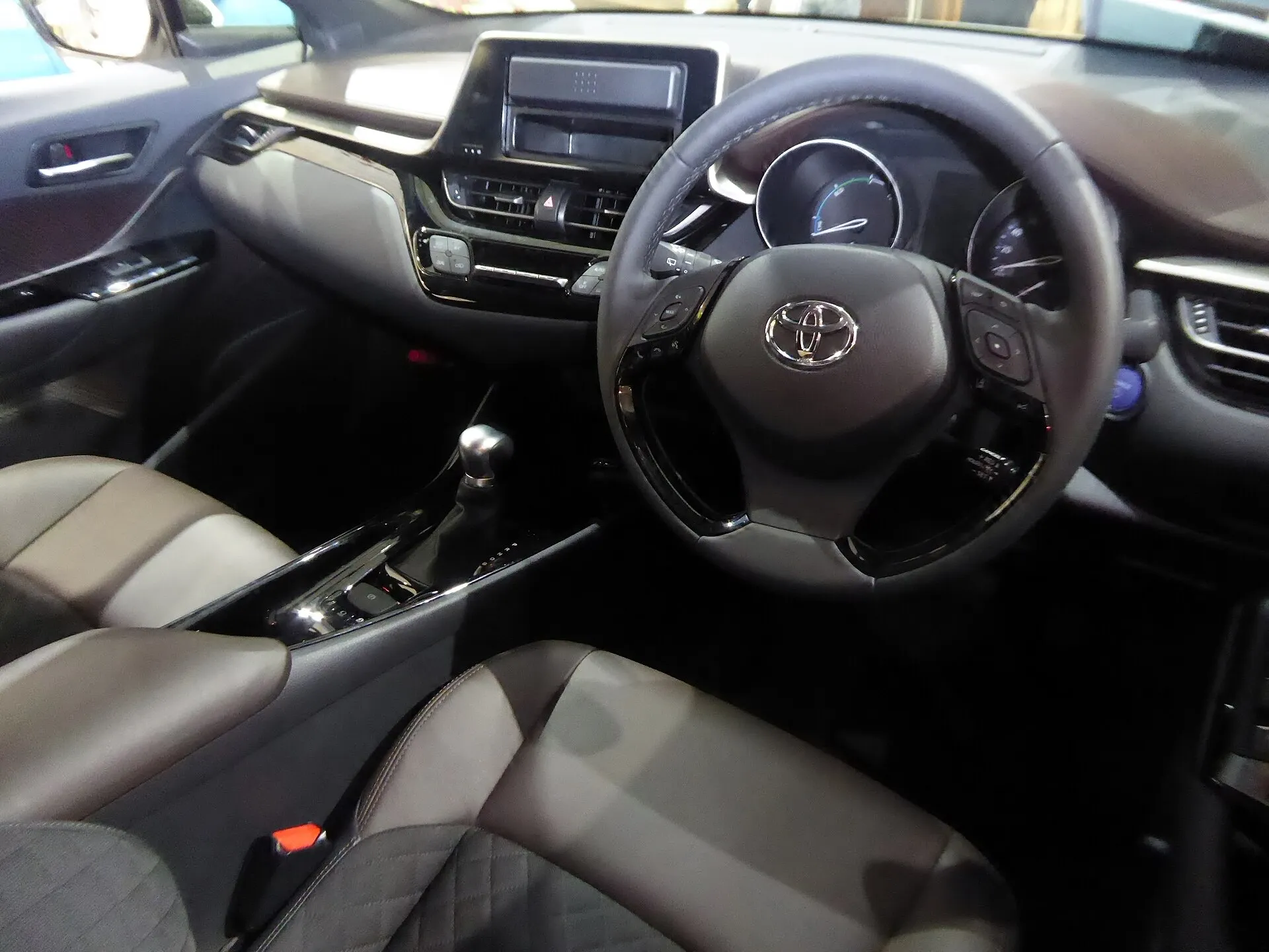 Toyota C-HR interior dashboard